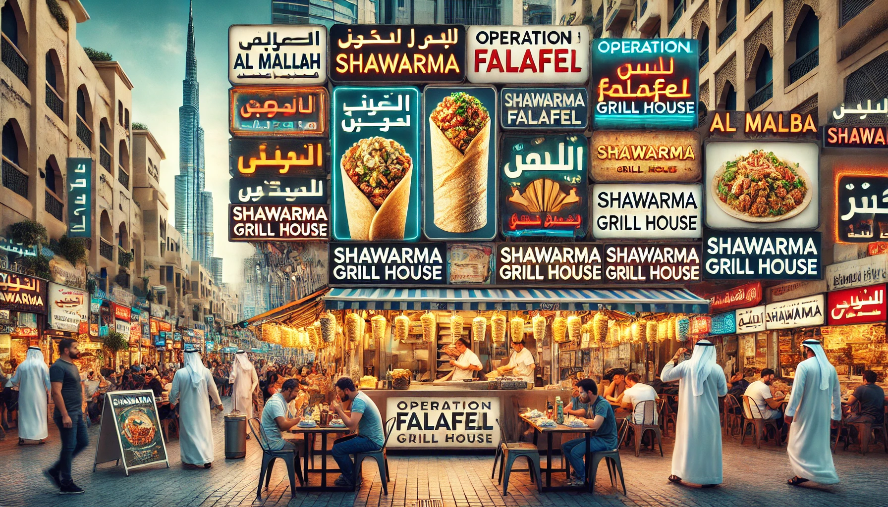 Best Shawarma Shops in Dubai