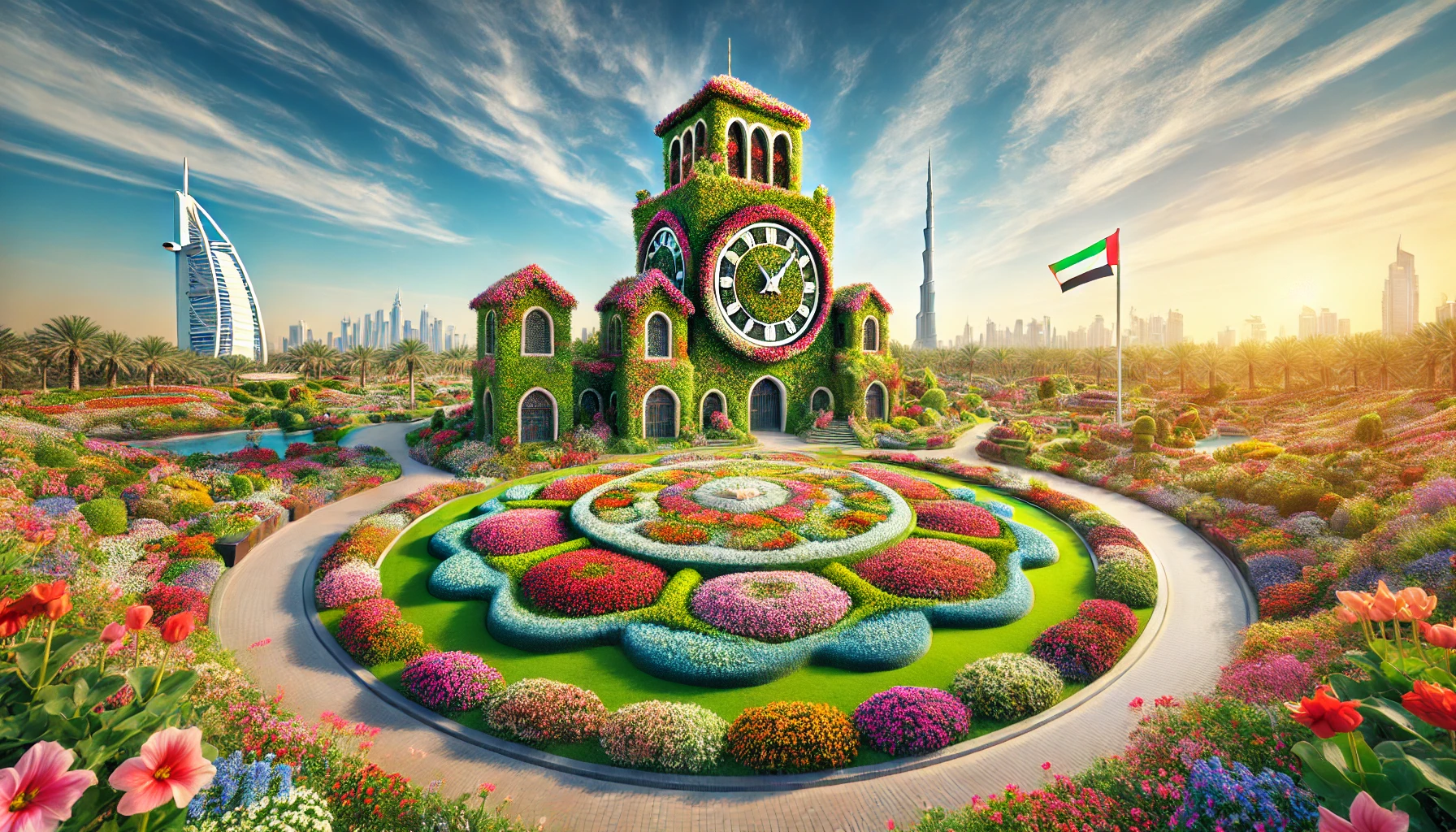 Exploring Dubai Miracle Garden