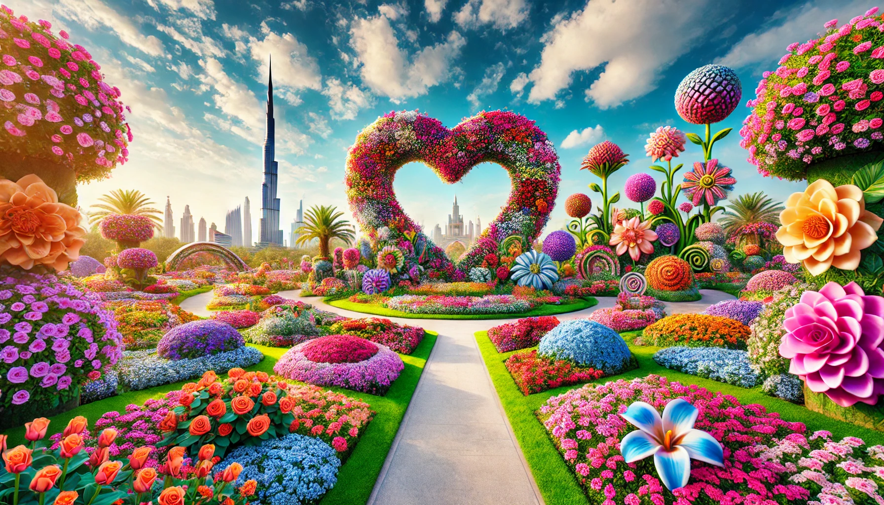 Exploring Dubai Miracle Garden